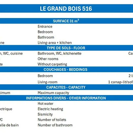 La Tania, 2 Pièces, 4 Personnes - Fr-1-182a-24 Appartement *
